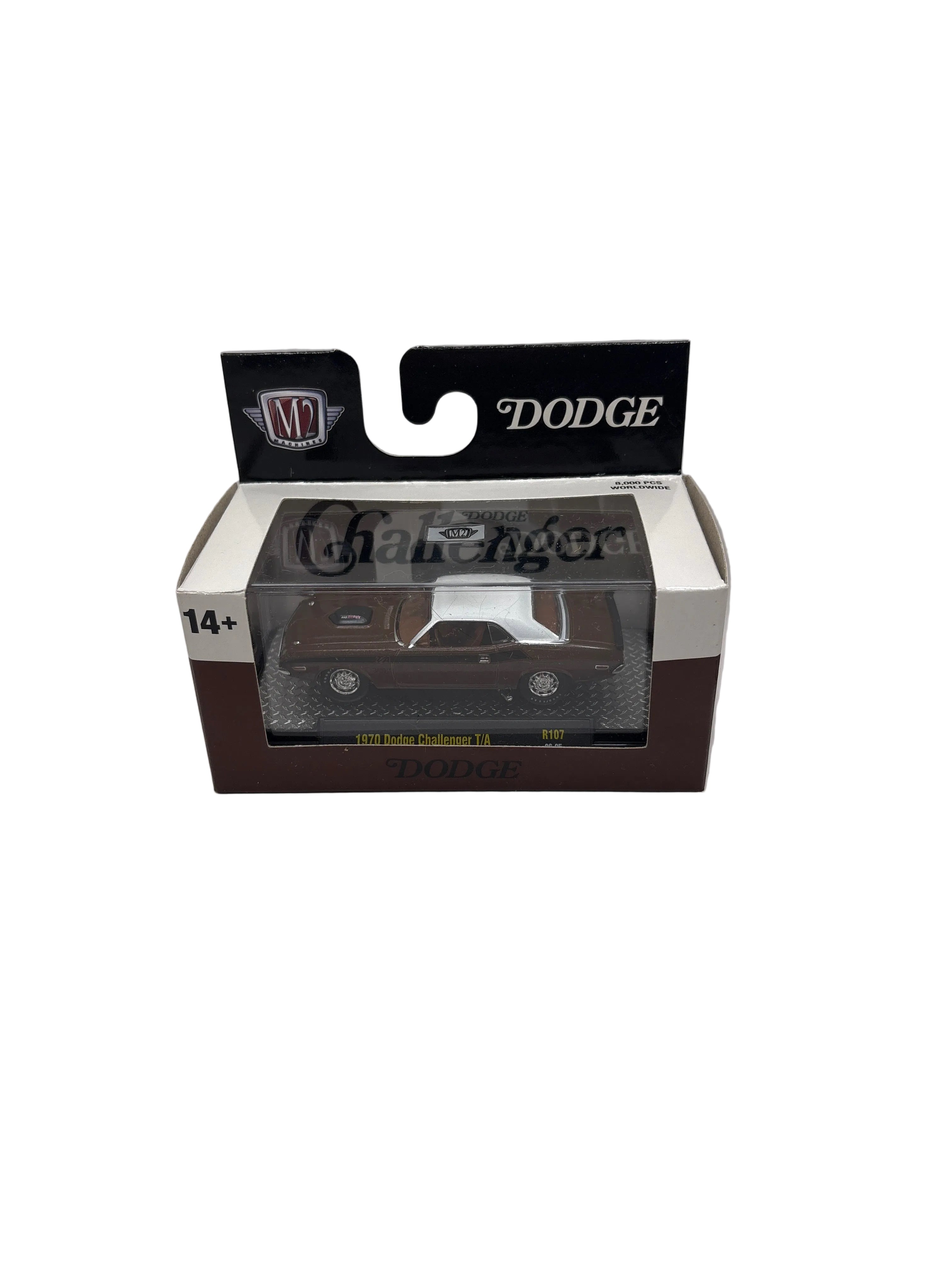 M2 1970 Dodge Challenger T/A Diecast brown
