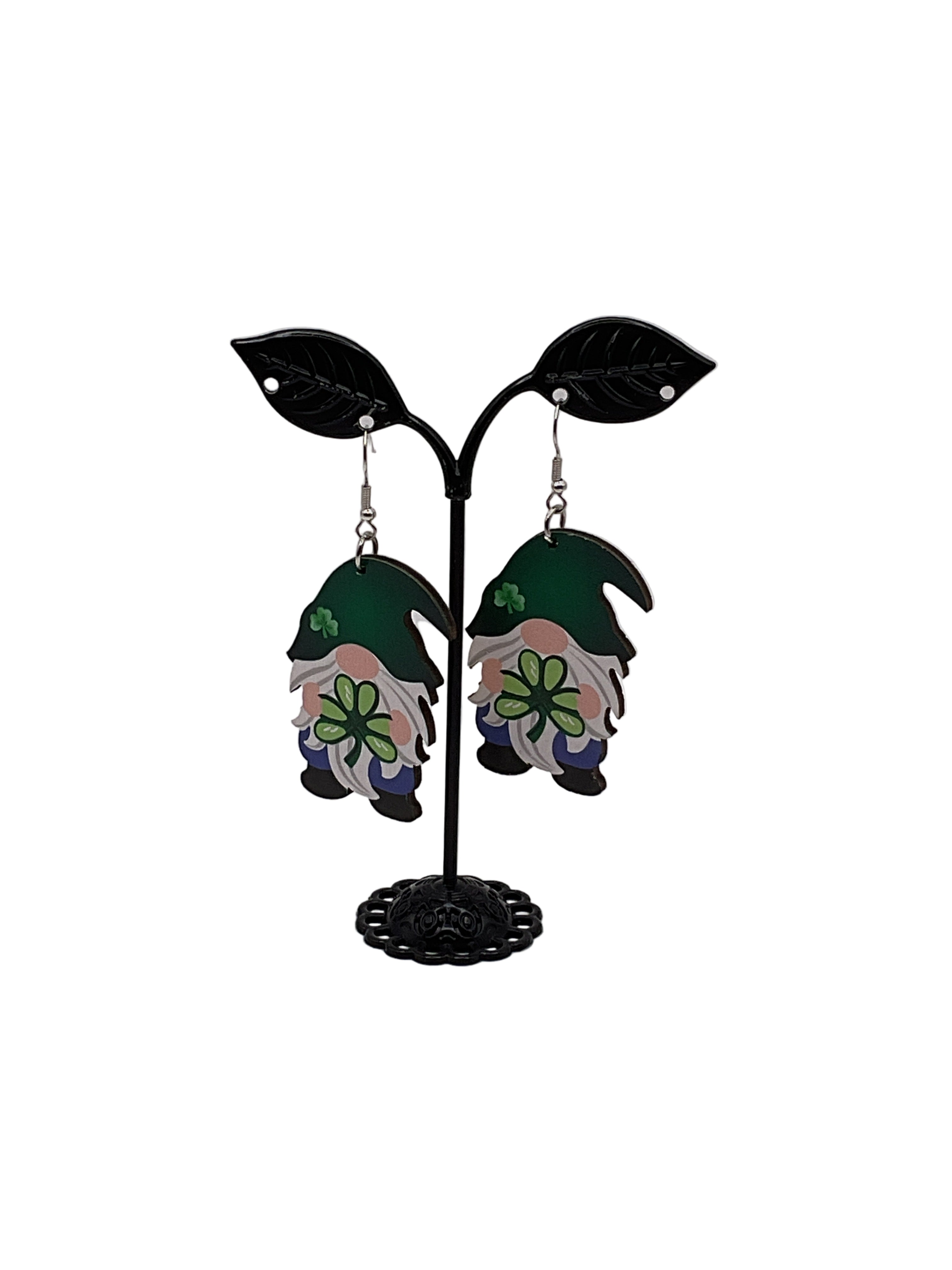 St. Patrick’s Day Gnome Earrings