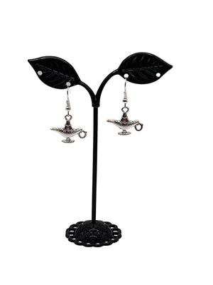Magic genie bottle earrings