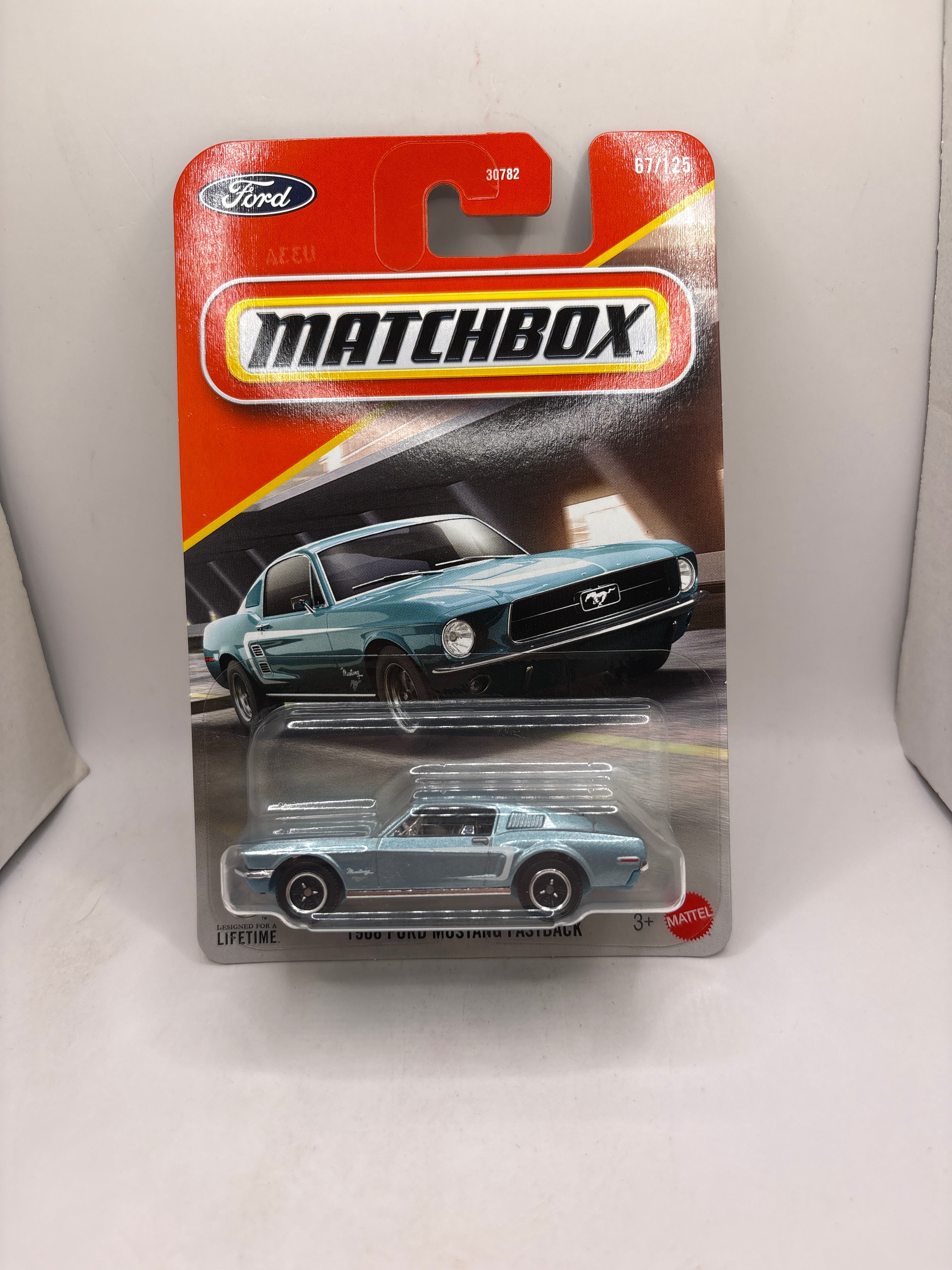 Matchbox 1968 Ford Mustang Fastback Diecast