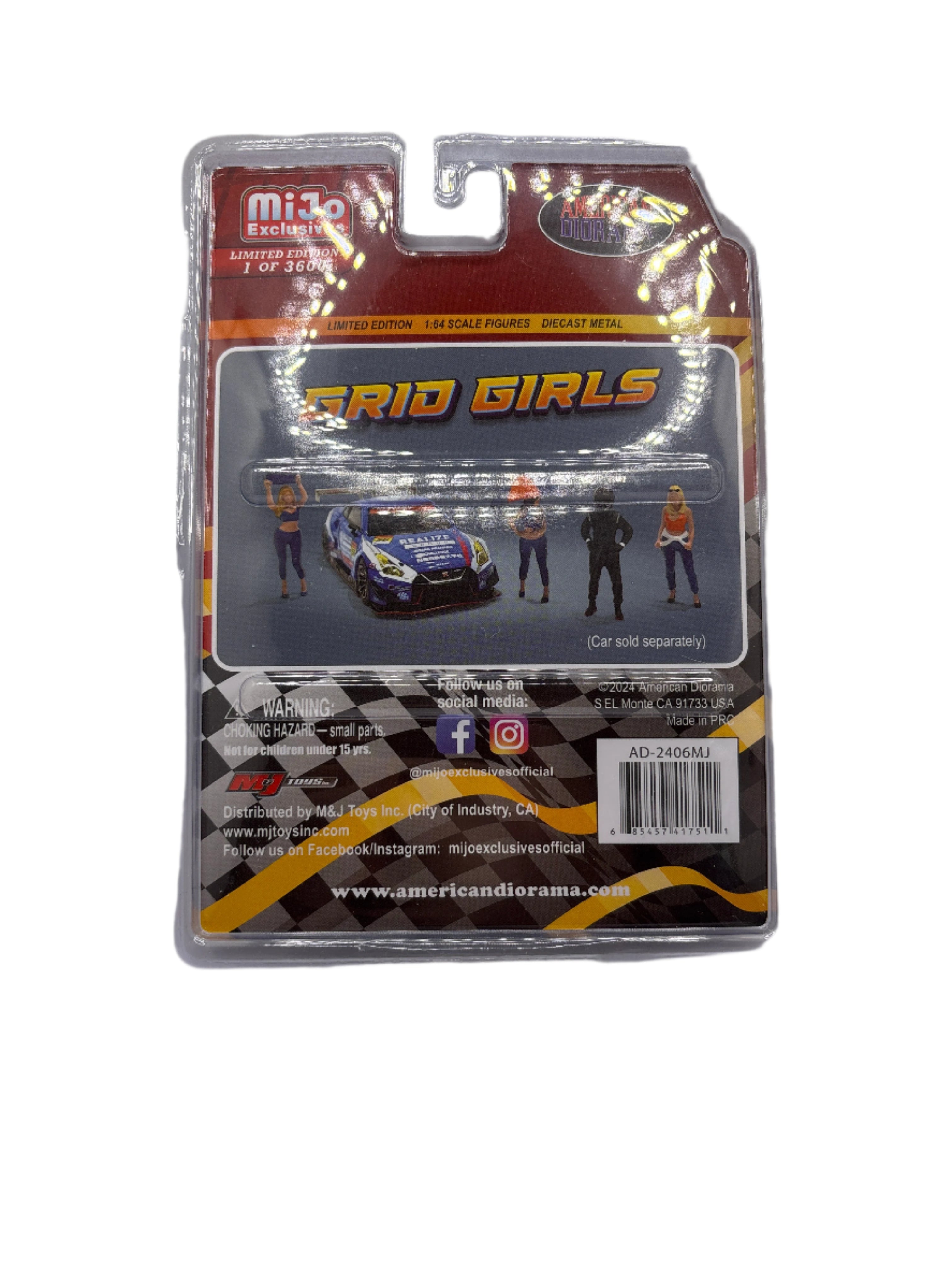 American Diorama Grid Girls Diecast