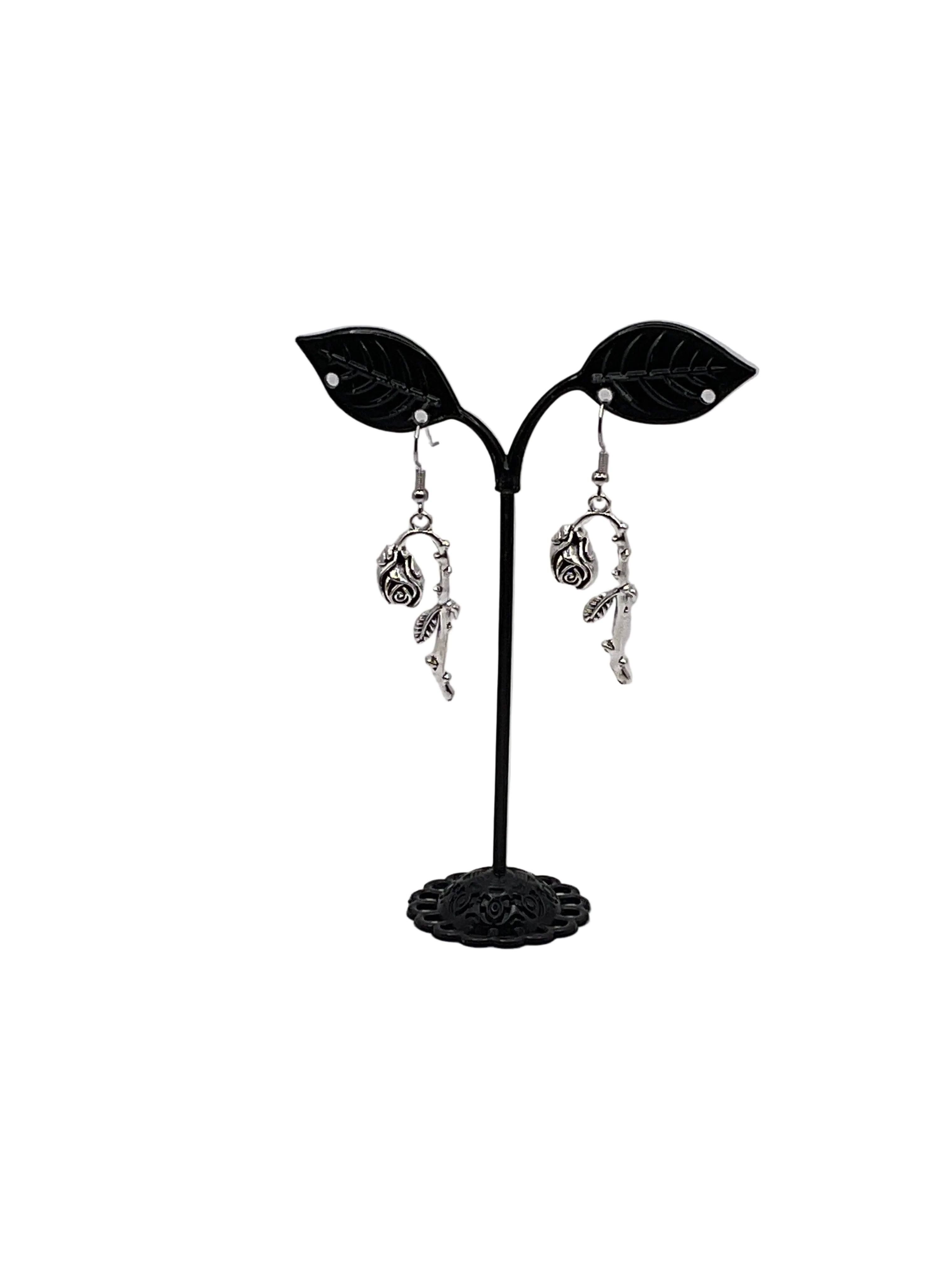 Wilting Rose Earrings