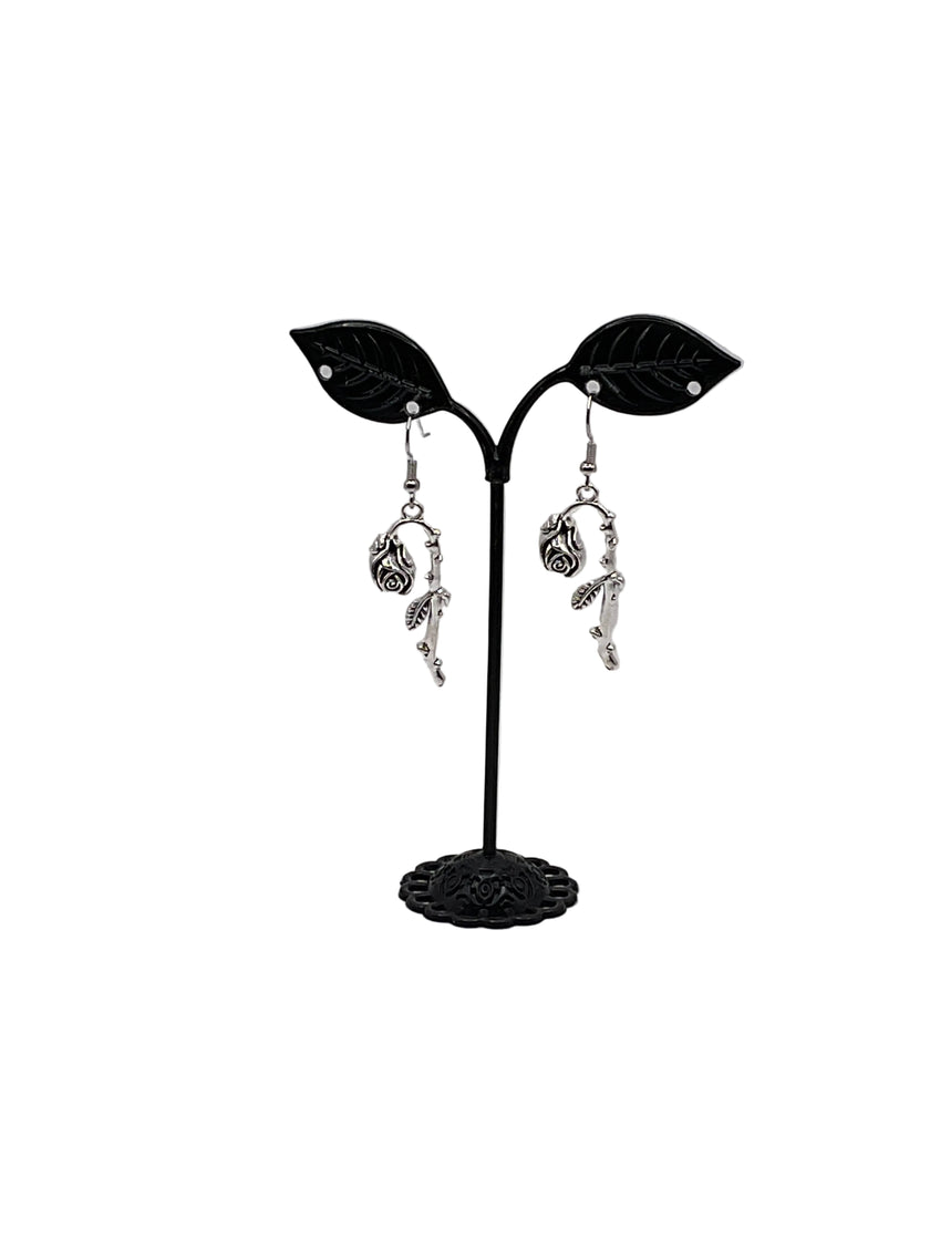 Wilting Rose Earrings
