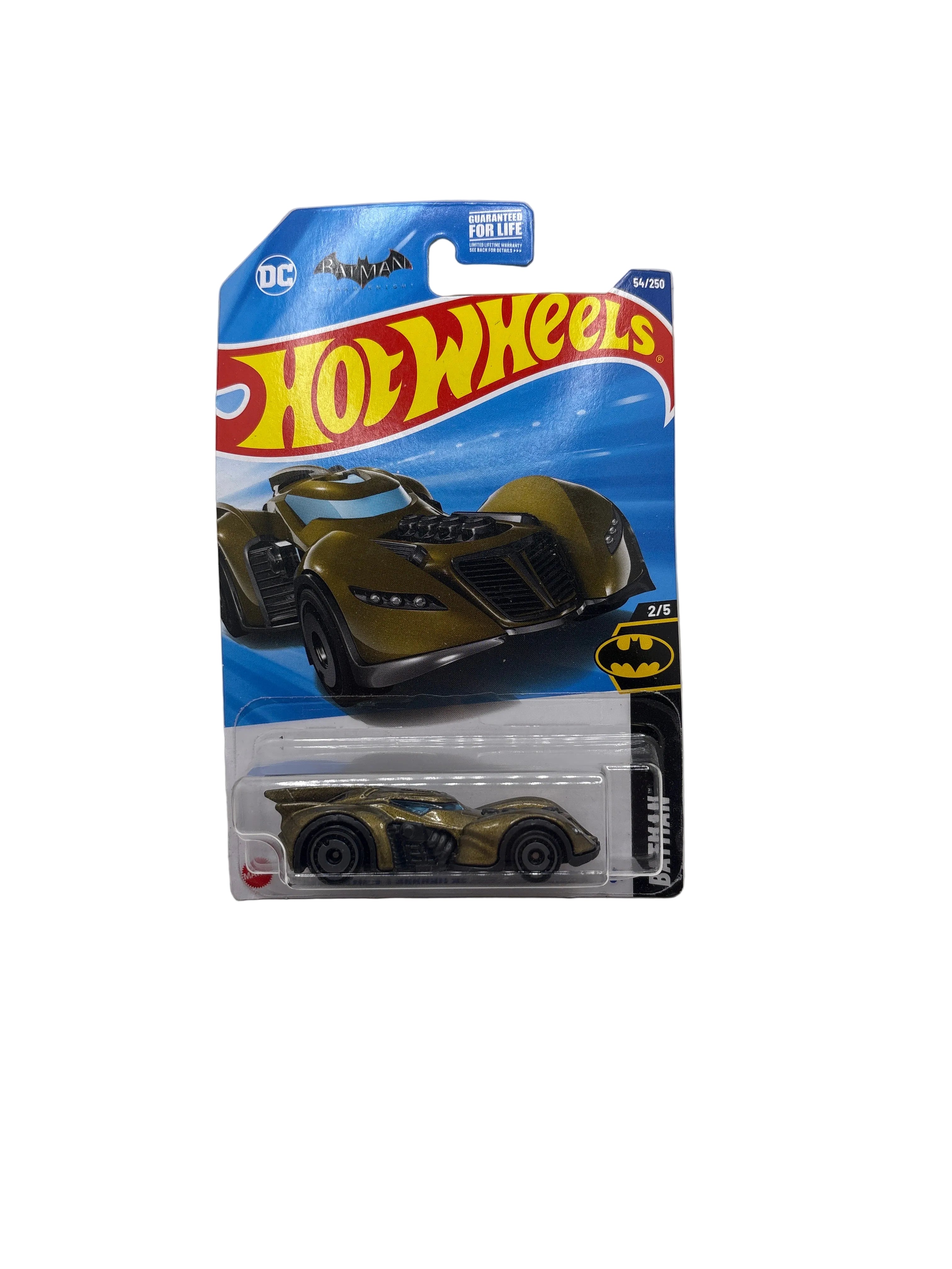 Hot Wheels Batman: Arkham Asylum Batmobile Diecast green
