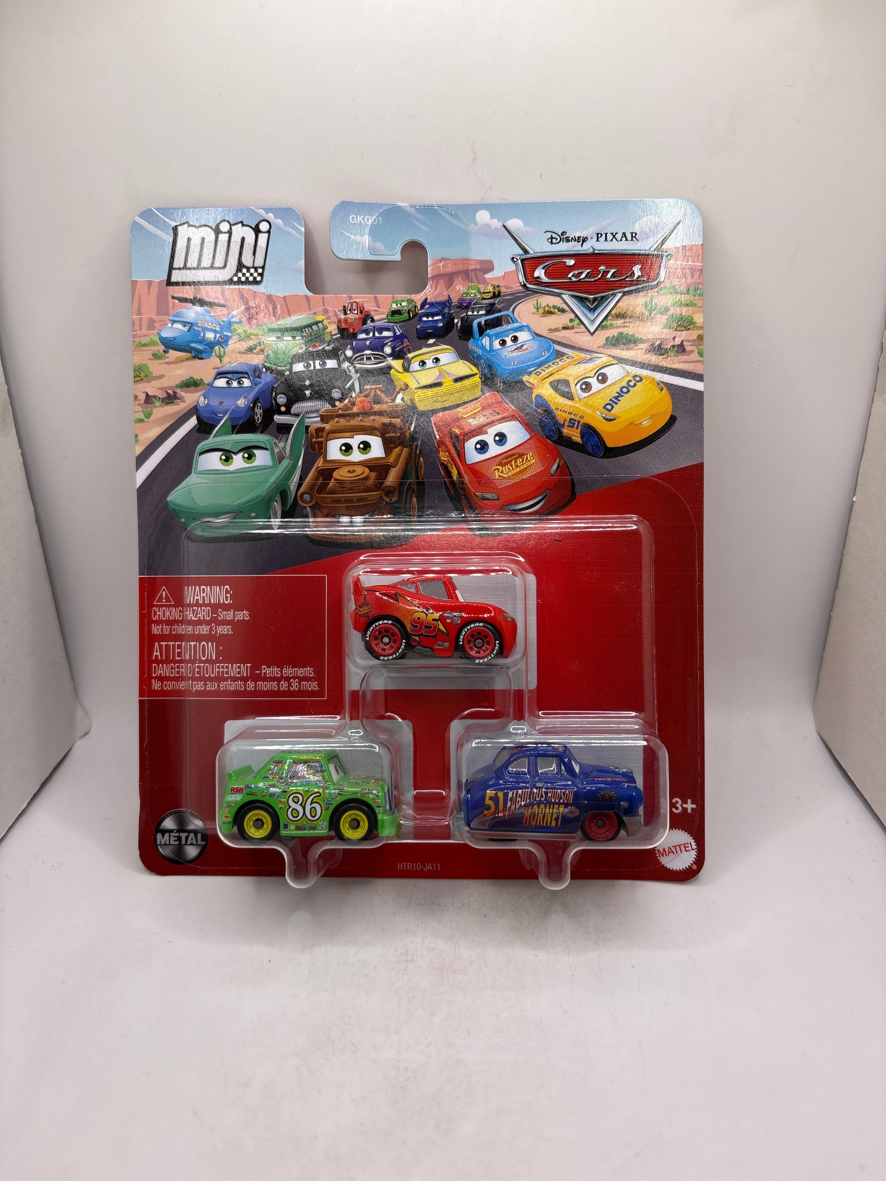 Disney Pixar Cars Fabulous Hudson Hornet Chick Hicks Lightning McQueen Flash McQueen multi color Diecast