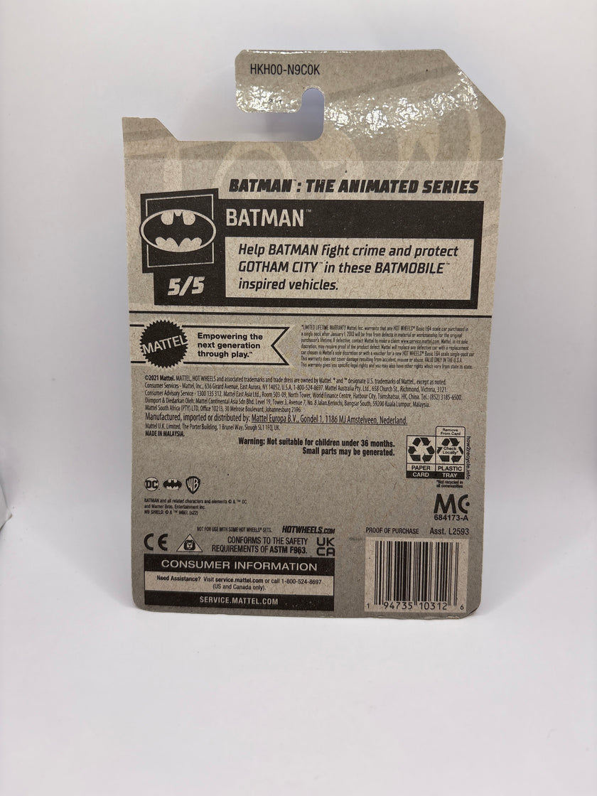 Hot Wheels Batman: The Animated Series Diecast
