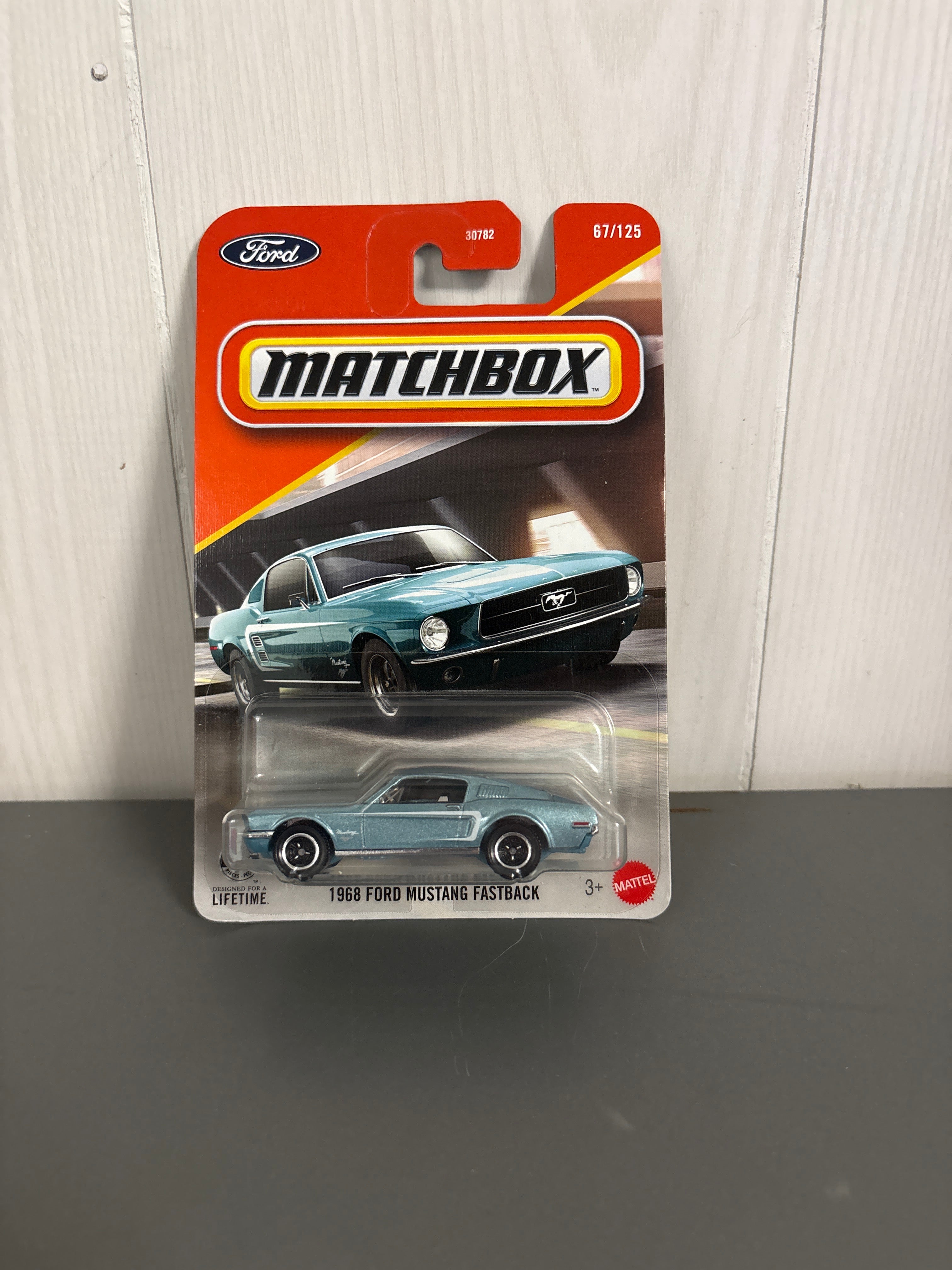 Matchbox 1968 Ford Mustang Fastback Diecast