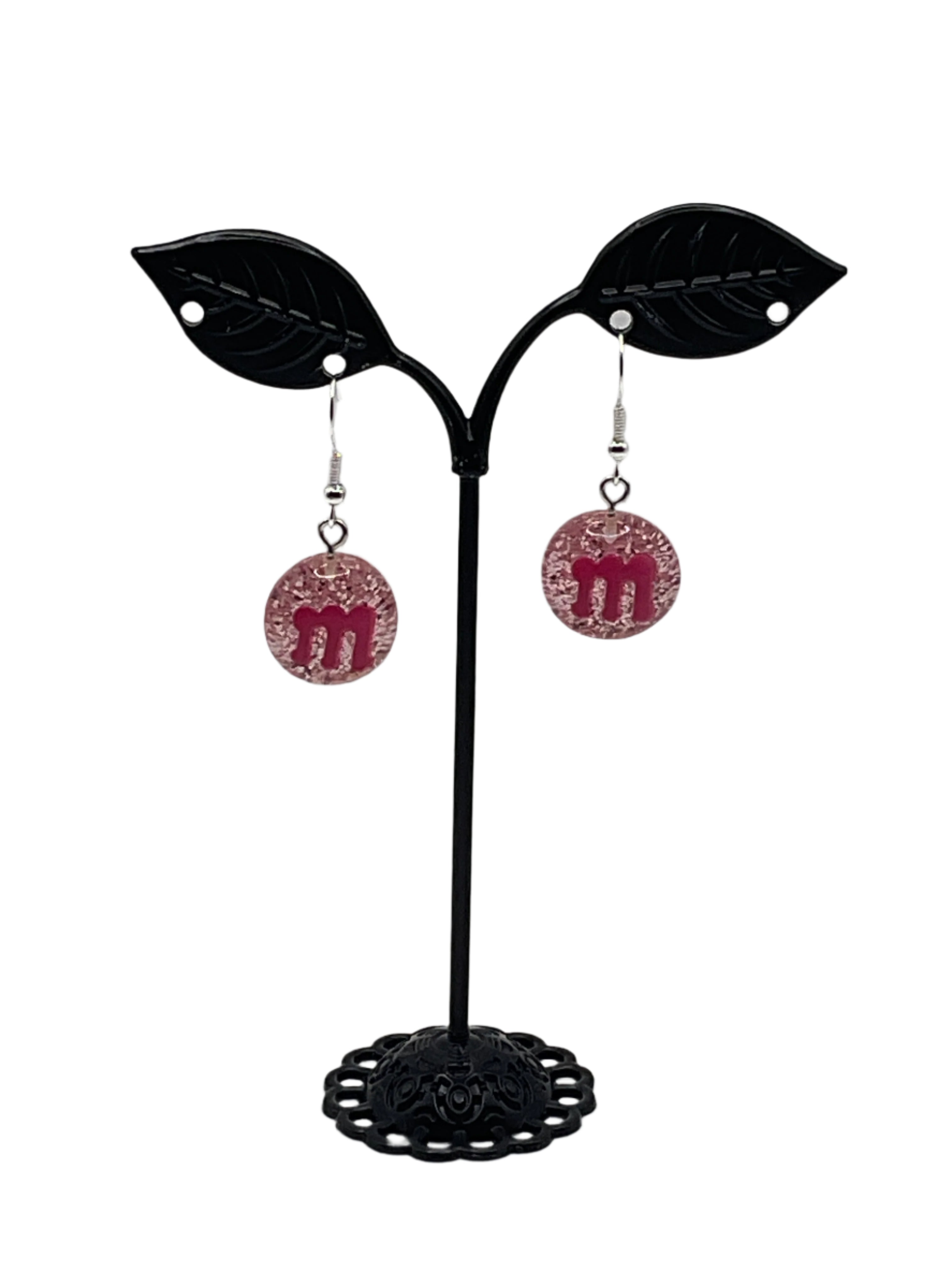 M and M Earrings