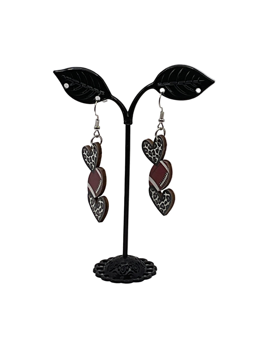 Football Earrings