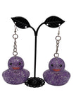 Large Rubber Ducky Earrings