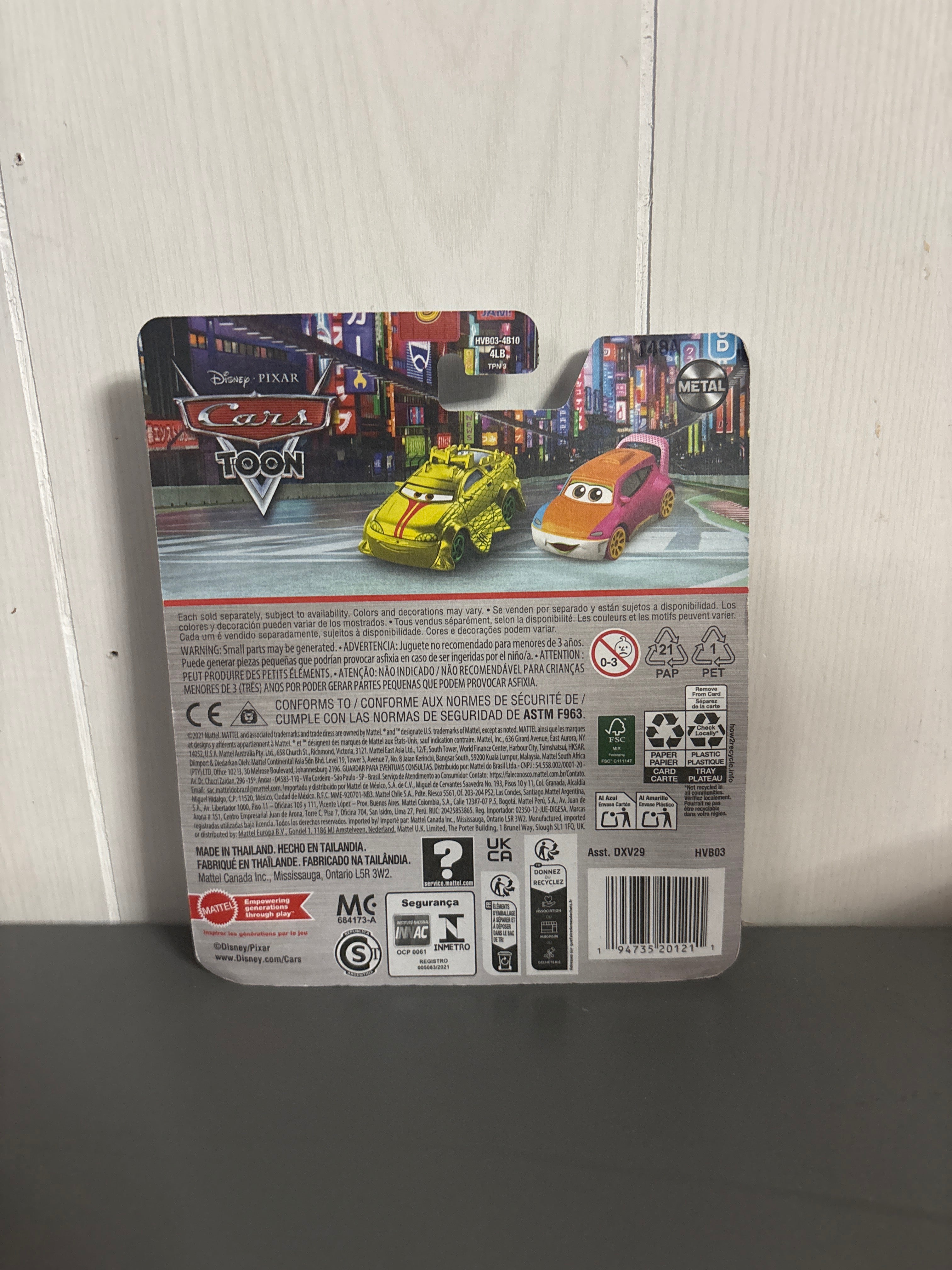 Disney Pixar Cars Kyandee Diecast
