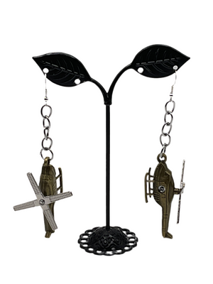 Helicopter Earrings
