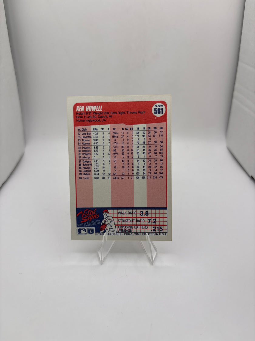 Fleer Ken Howell
