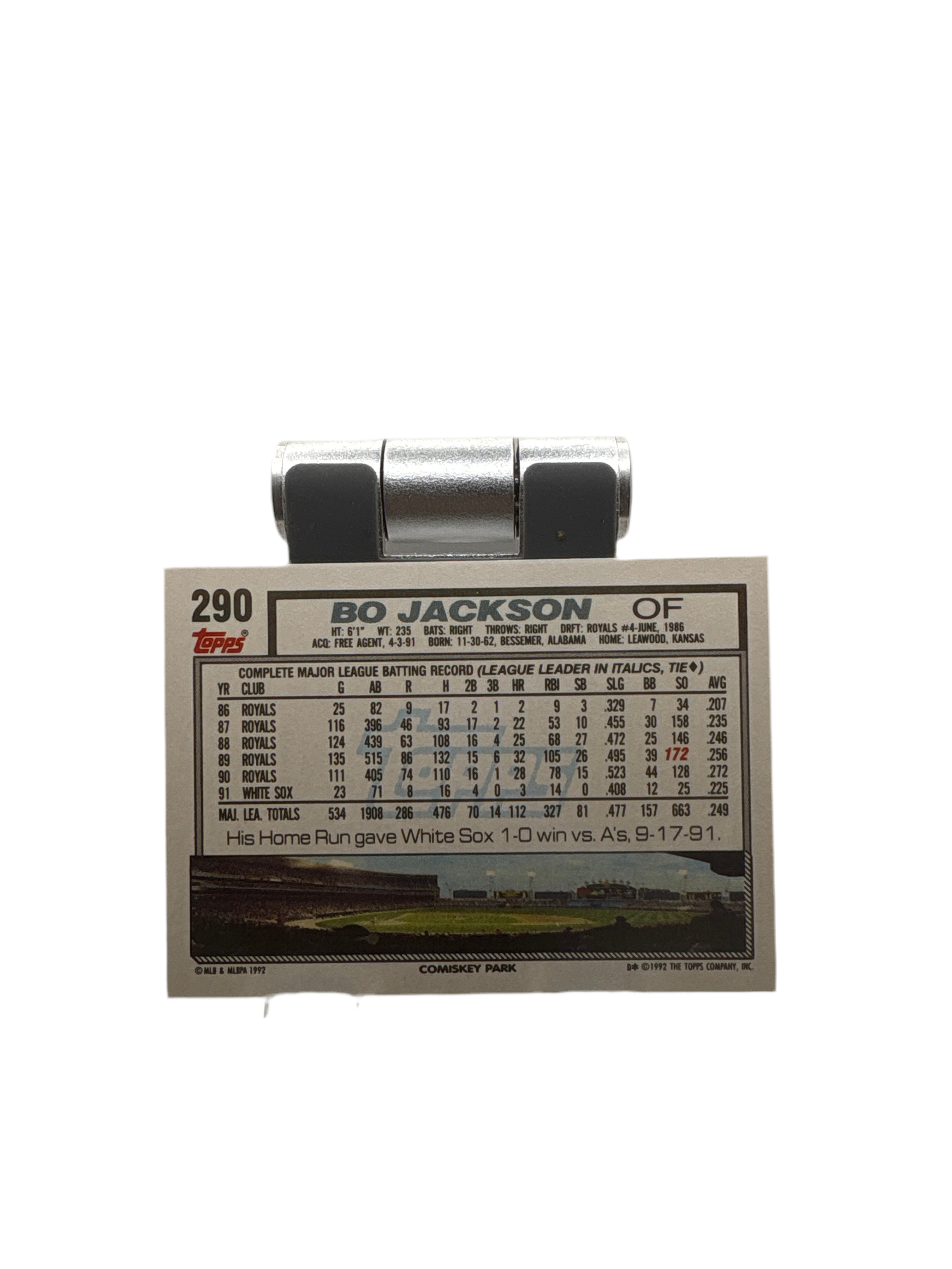 Topps Bo Jackson