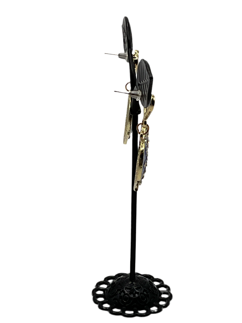 Americana  Heart Earrings