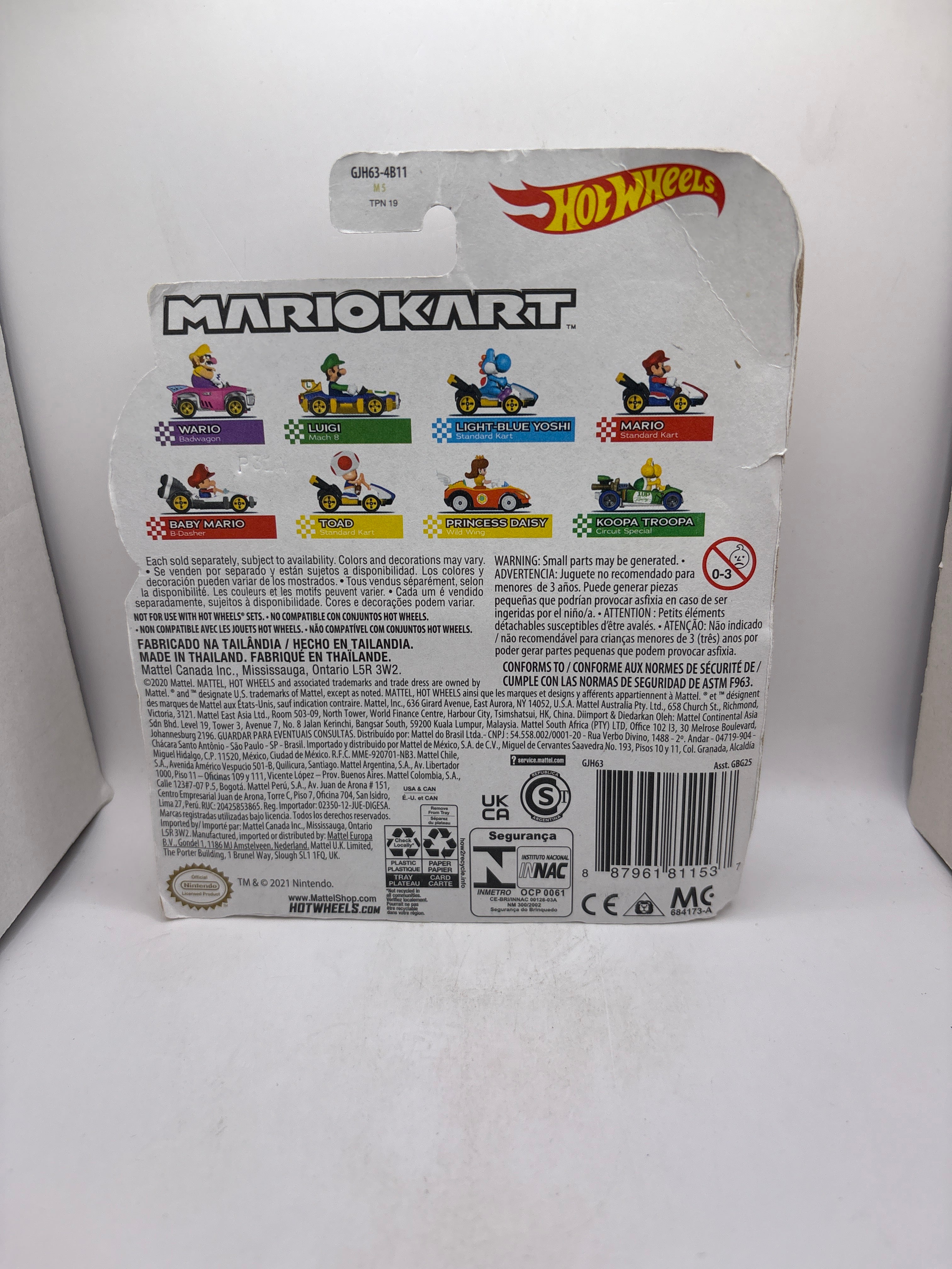 Hot Wheels Sapo Kart Estándar