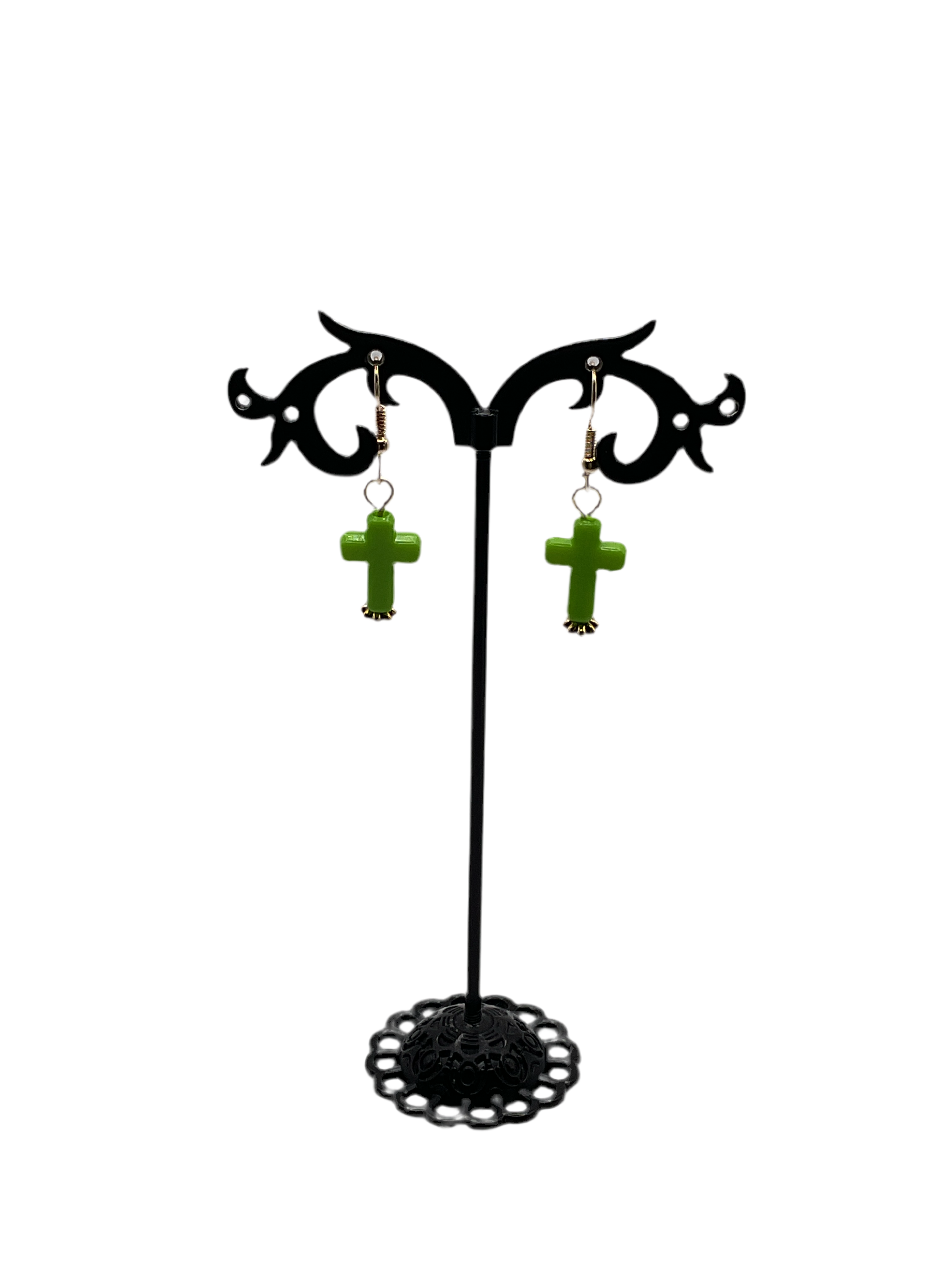 Cross earrings