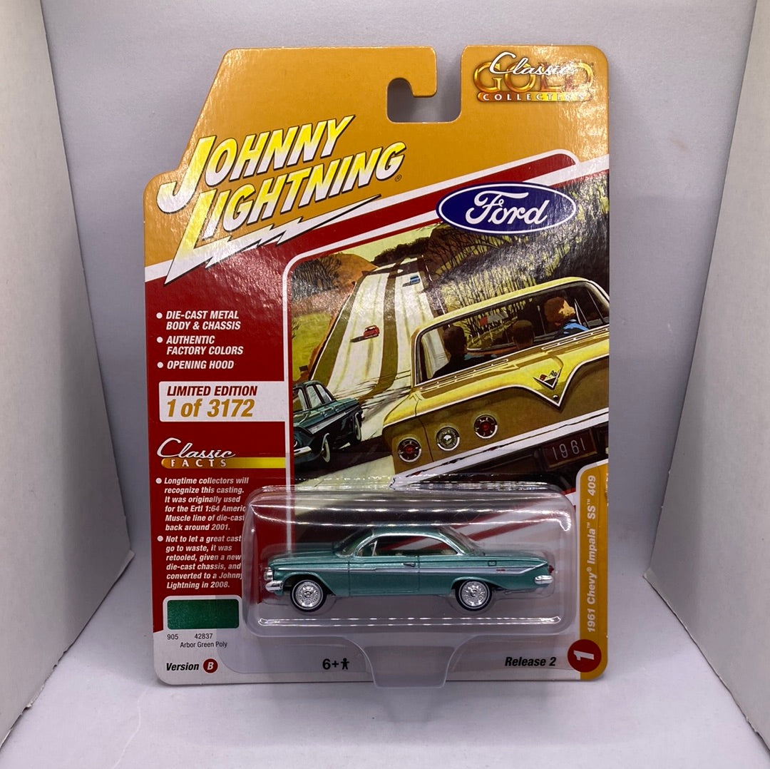 Johnny Lightning 1961 Chevy Impala SS 409 Diecast