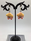 Mario mushroom earrings