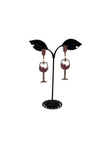Red Wine Earrings