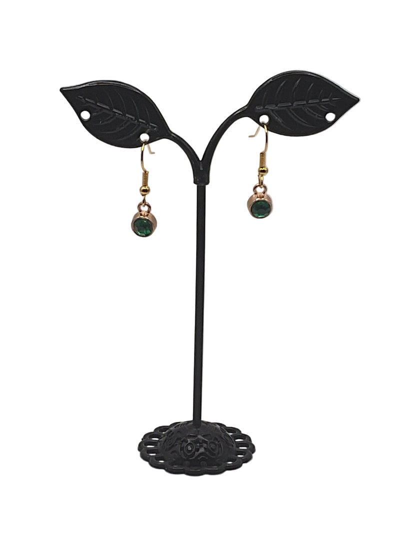 Crystal and Crosses Earrings