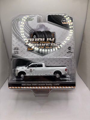 Greenlight 2023 Ram 3500 Laramie Dually-LAPD Diecast white