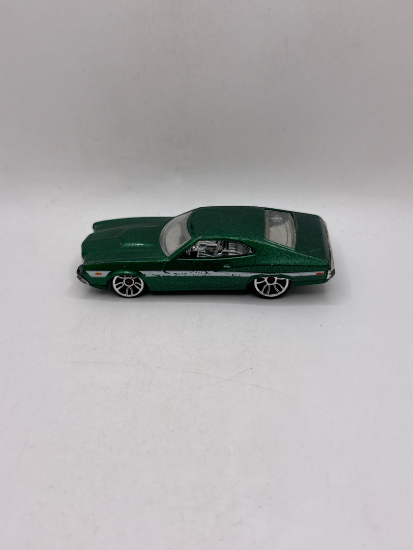 Hot Wheels 72 Ford Gran Torino Sport Diecast green