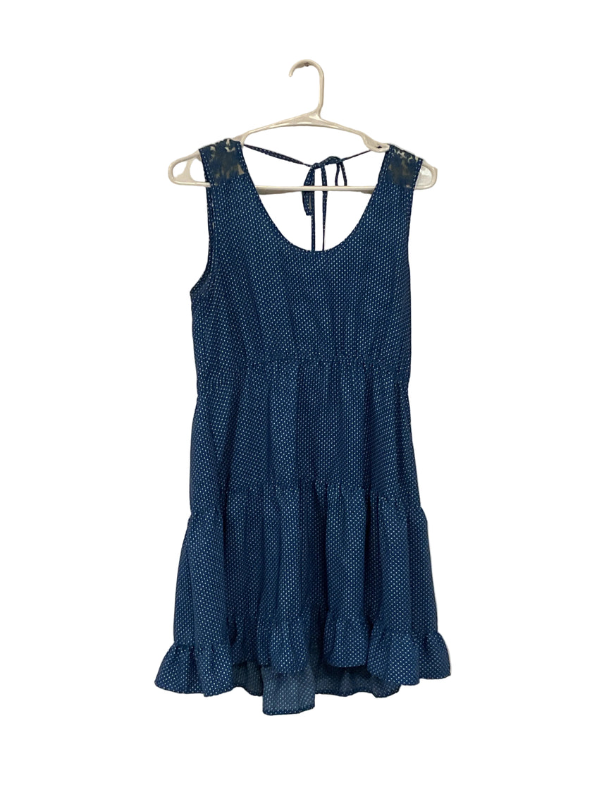 Blue Polka Dot Dress