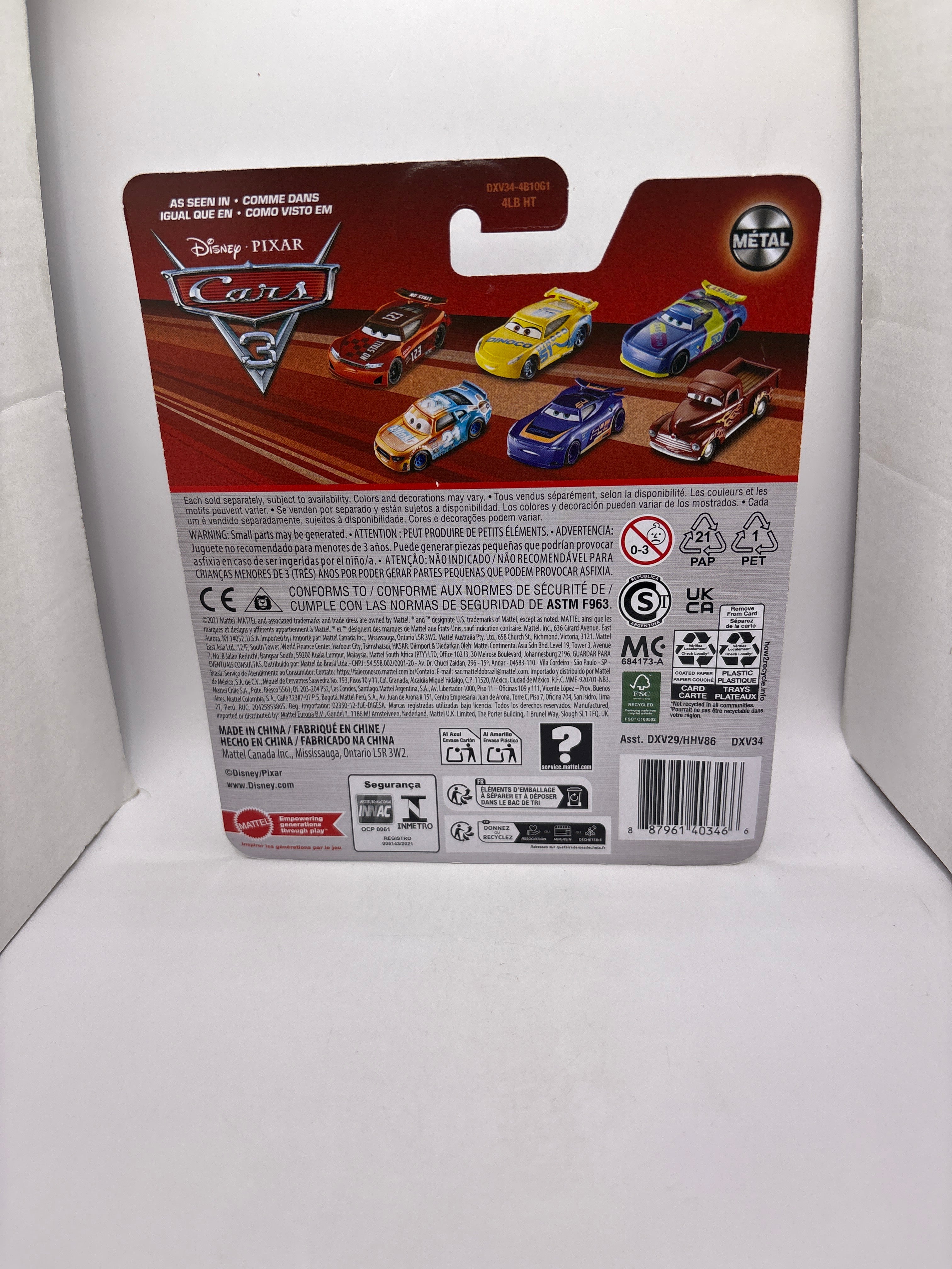 Disney Pixar Cars Jackson Storm Diecast black