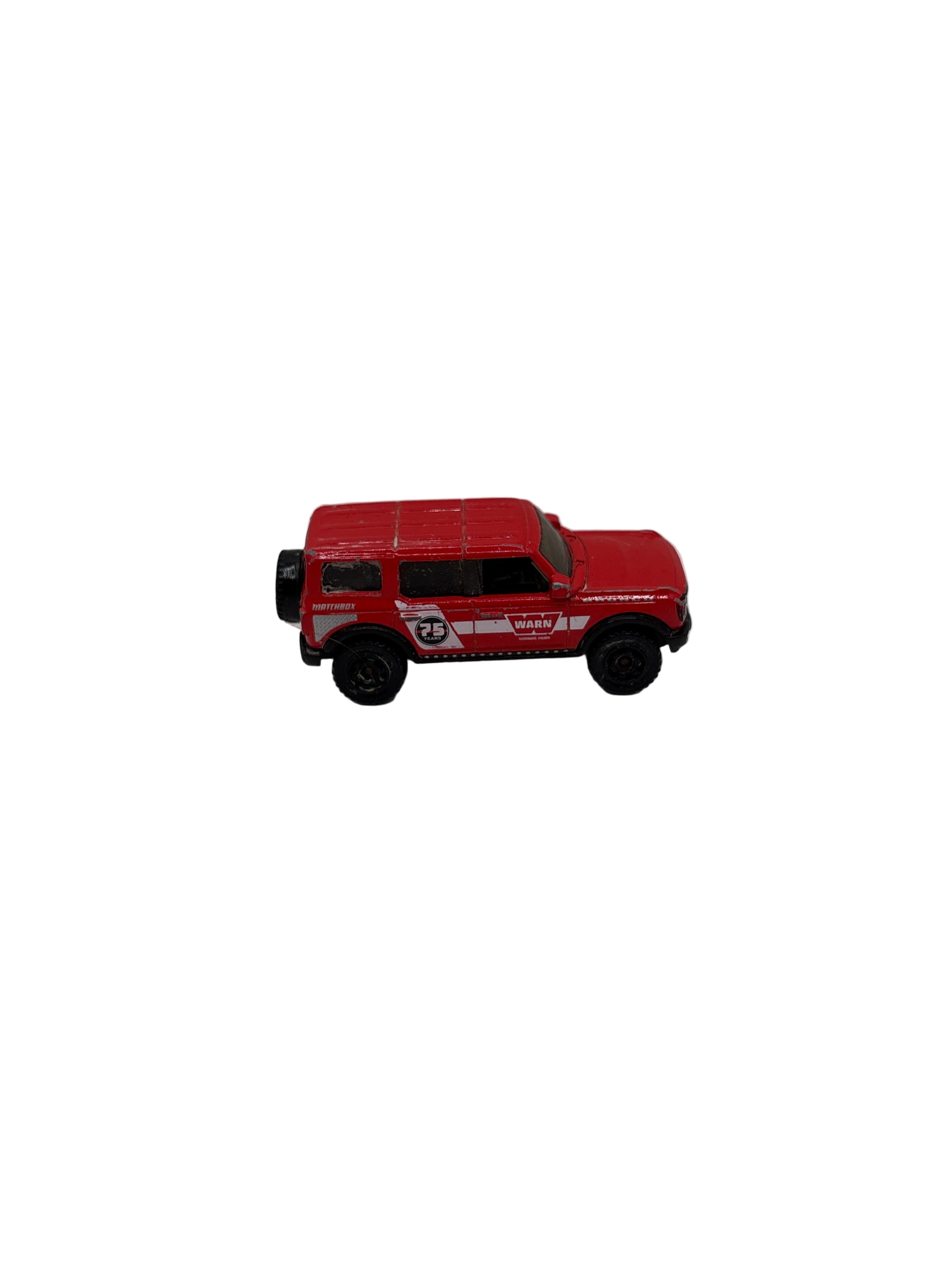 Matchbox 2021 Ford Bronco Diecast red