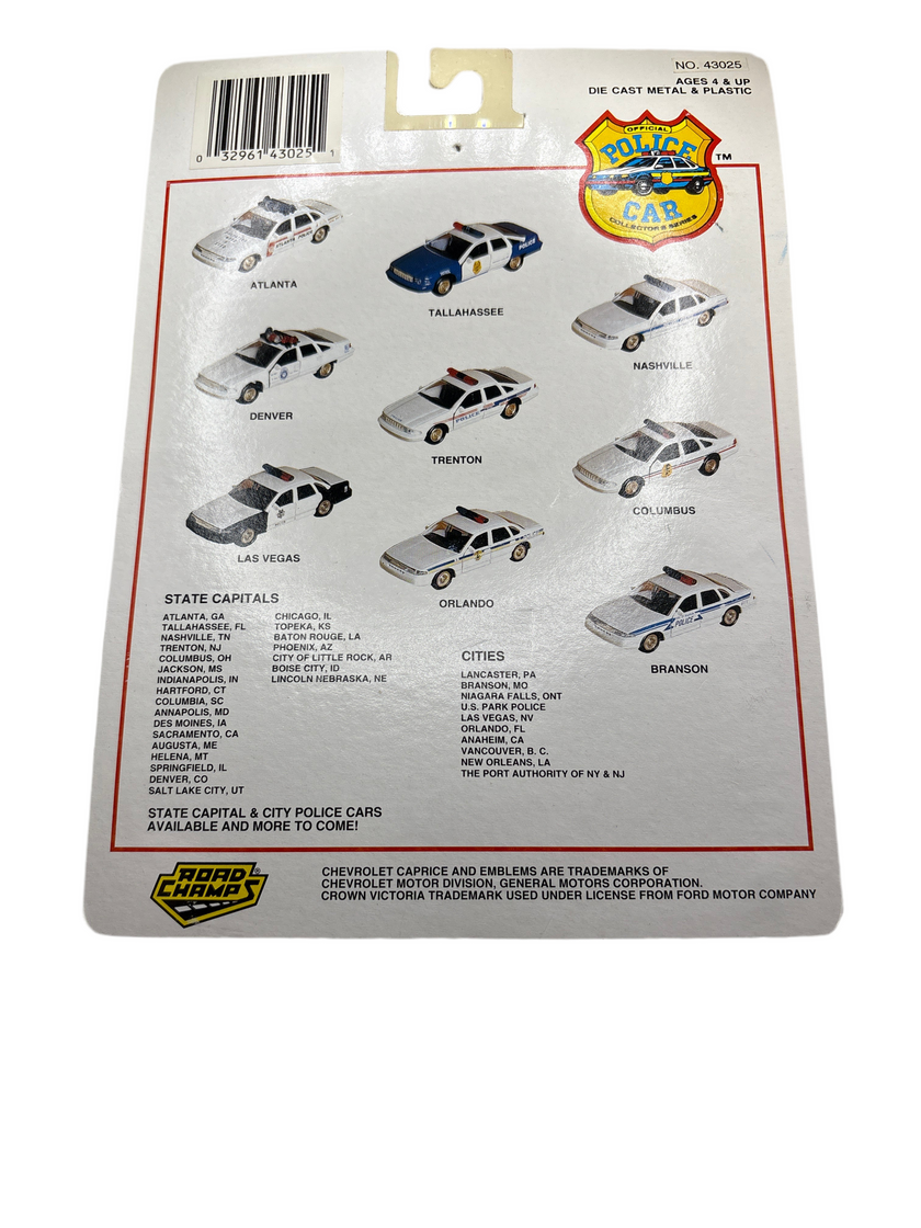 Road Champs Crown Victoria Diecast