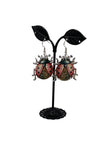 Steampunk Beetle Earrings