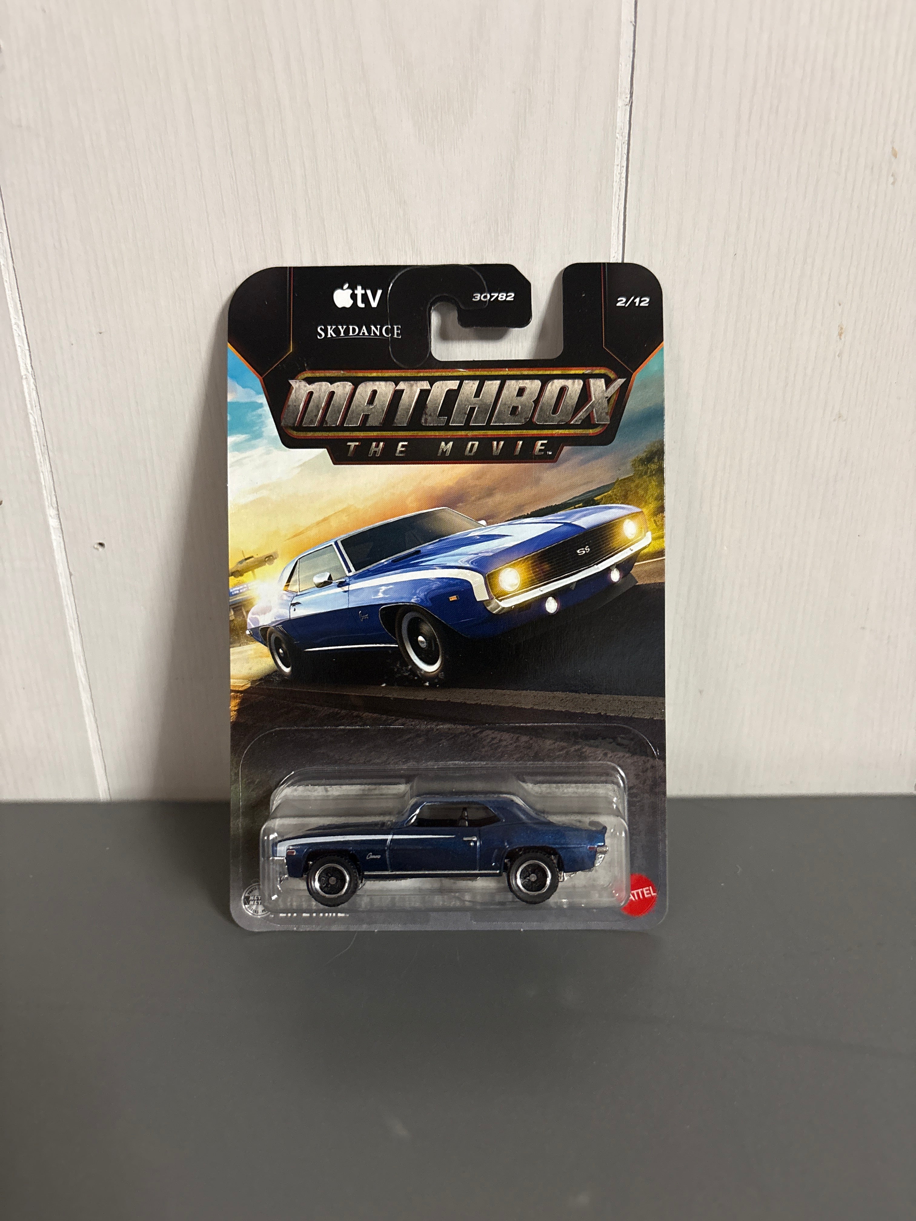 Matchbox 1969 Chevrolet Camaro Diecast blue