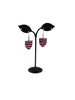 Soccer Club Shield Logo Earrings