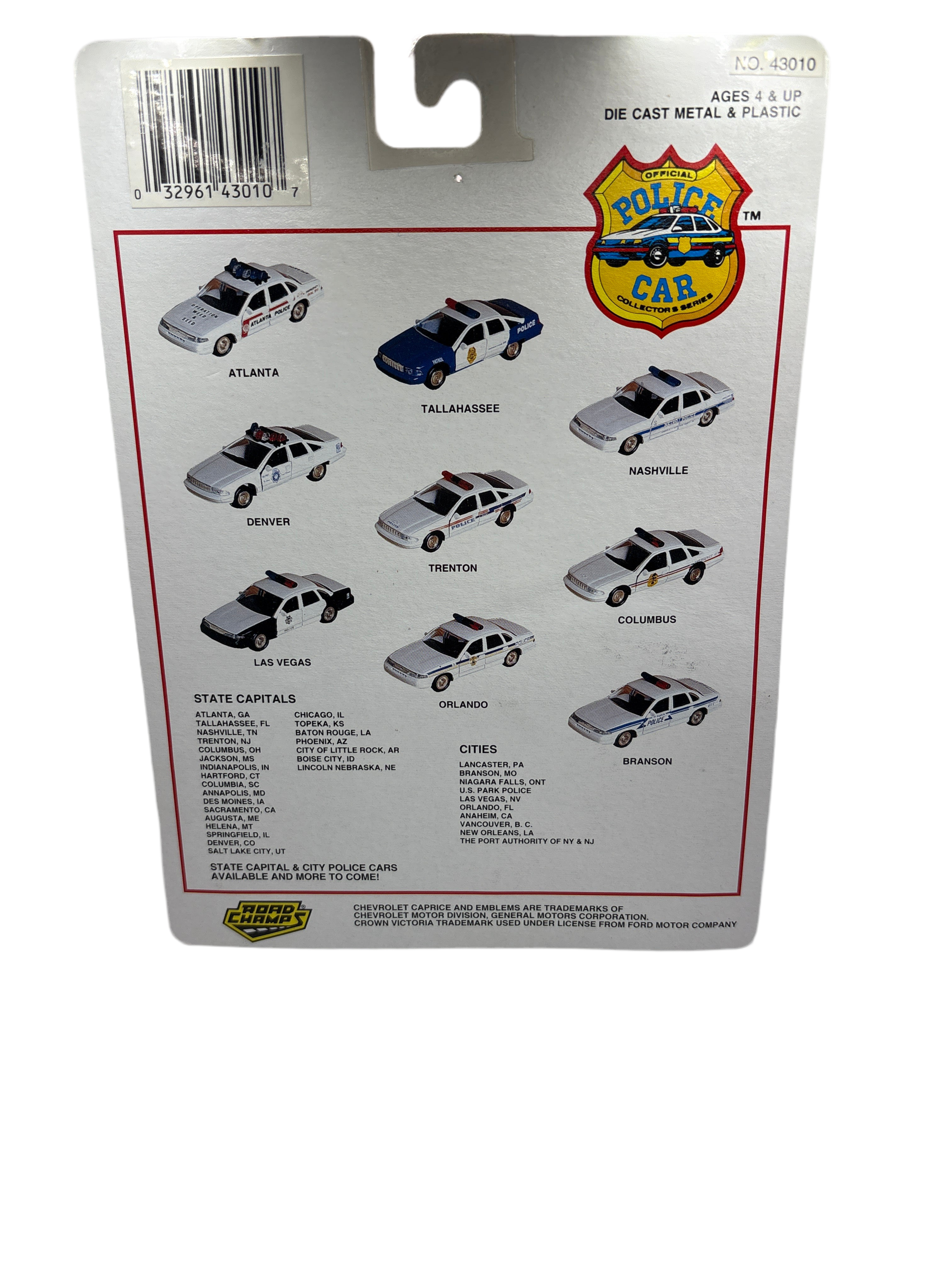 Road Champs Crown Victoria Diecast