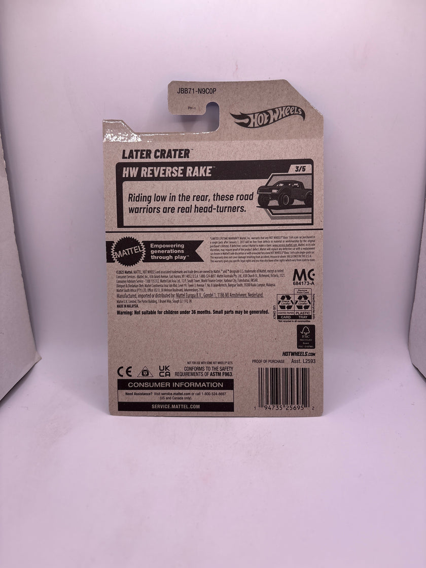 Hot Wheels Later Crater Diecast