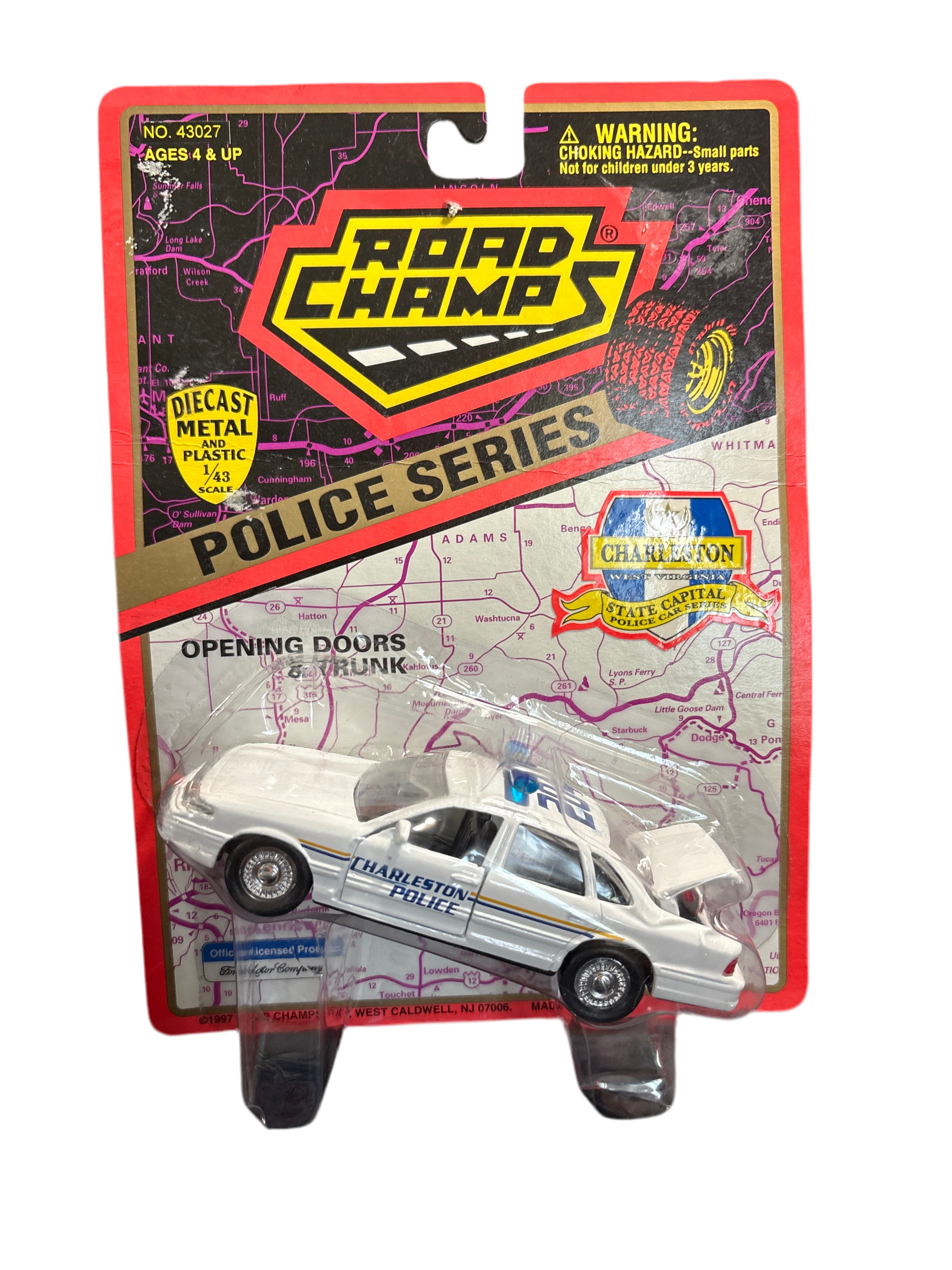 Road Champs Charleston Police Diecast
