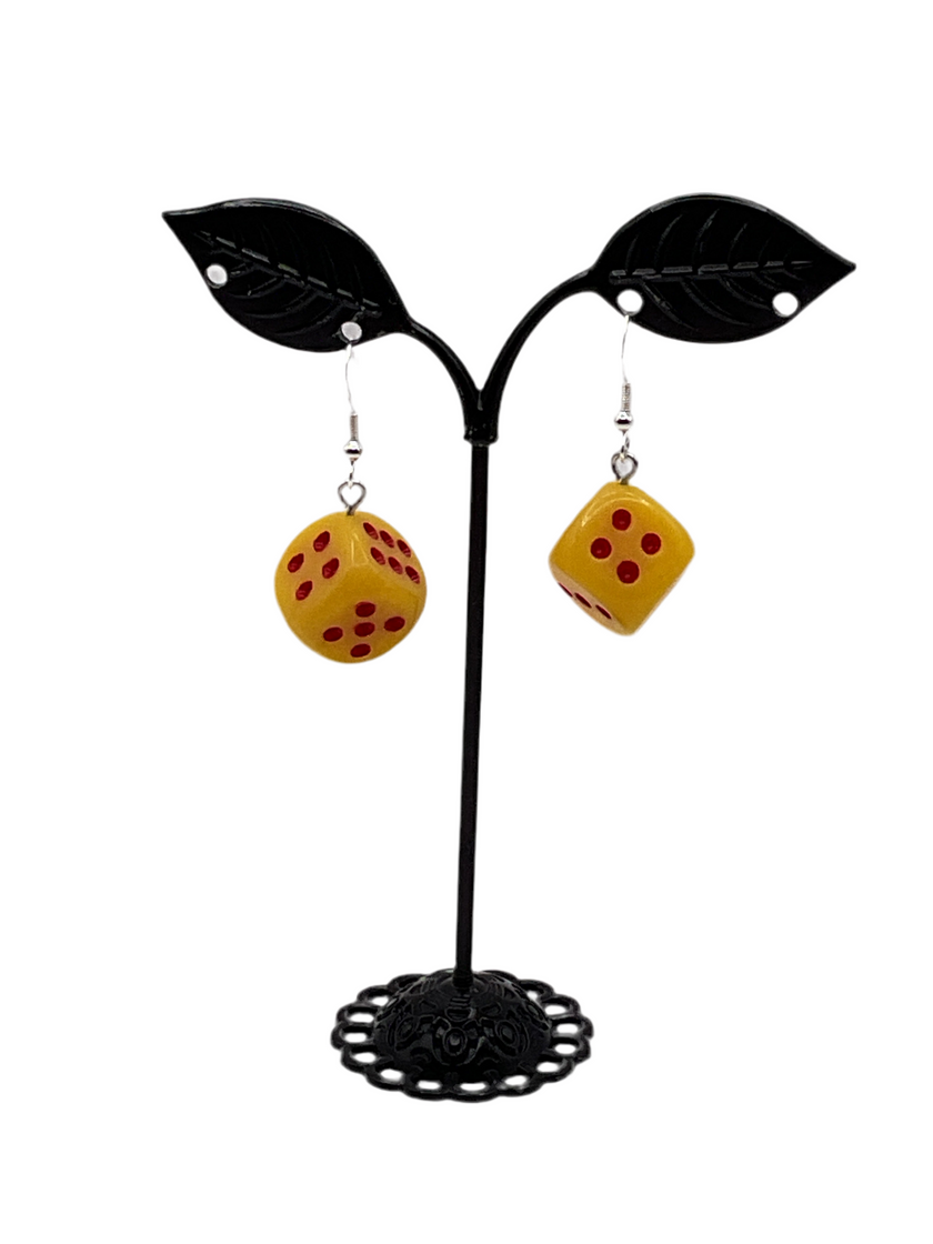 D6 Dice Earrings