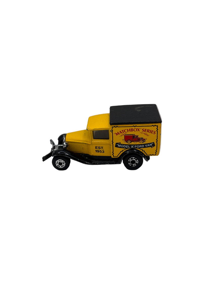 Matchbox Model A Ford Diecast yellow