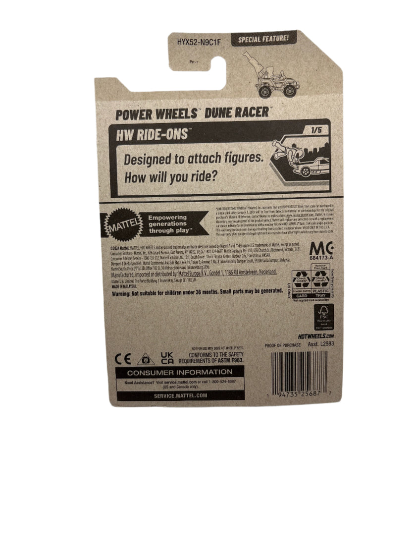 Hot Wheels Power Wheels Dune Racer Diecast