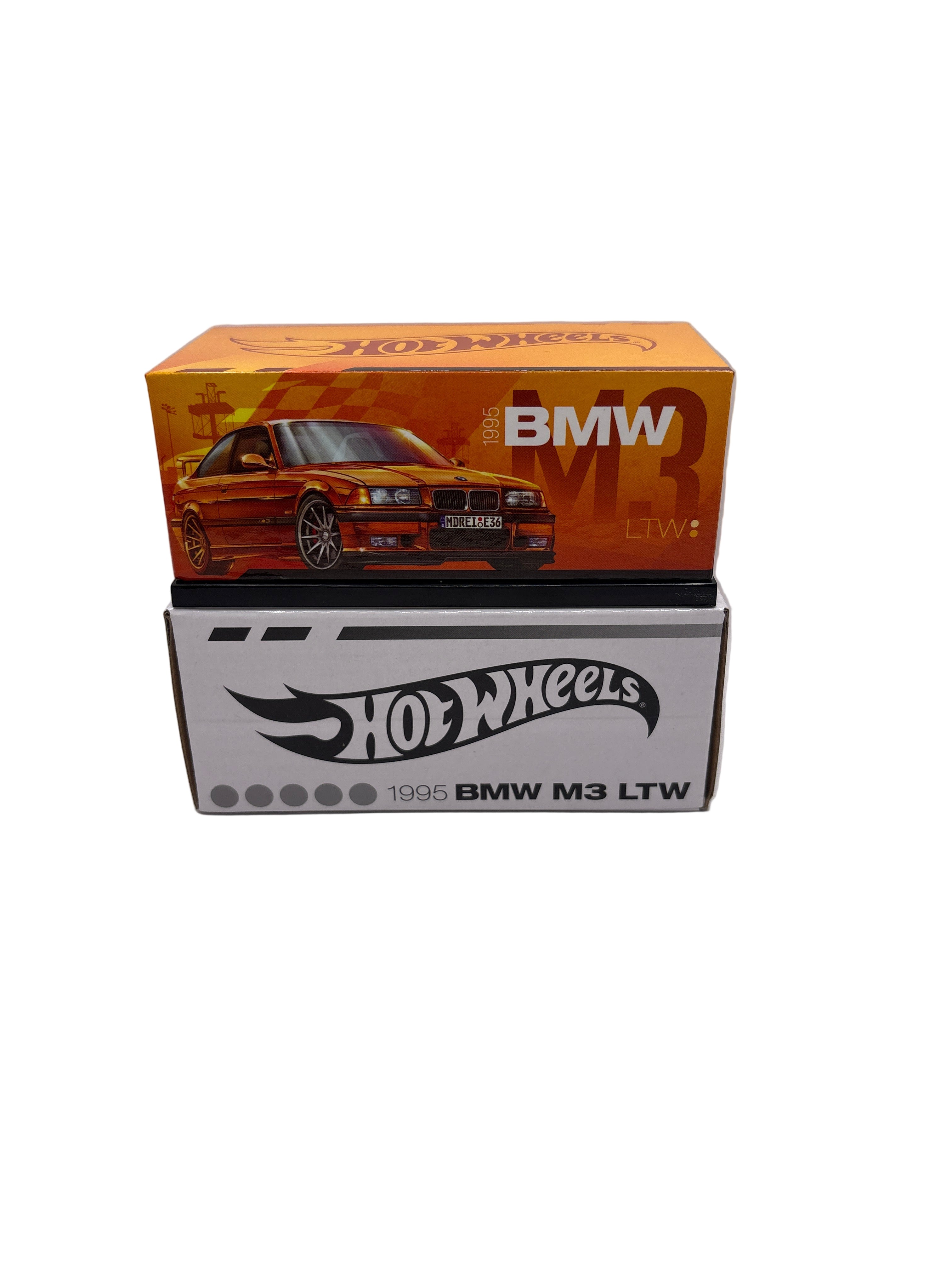 Hot Wheels 1995 BMW M3 LTW Diecast orange