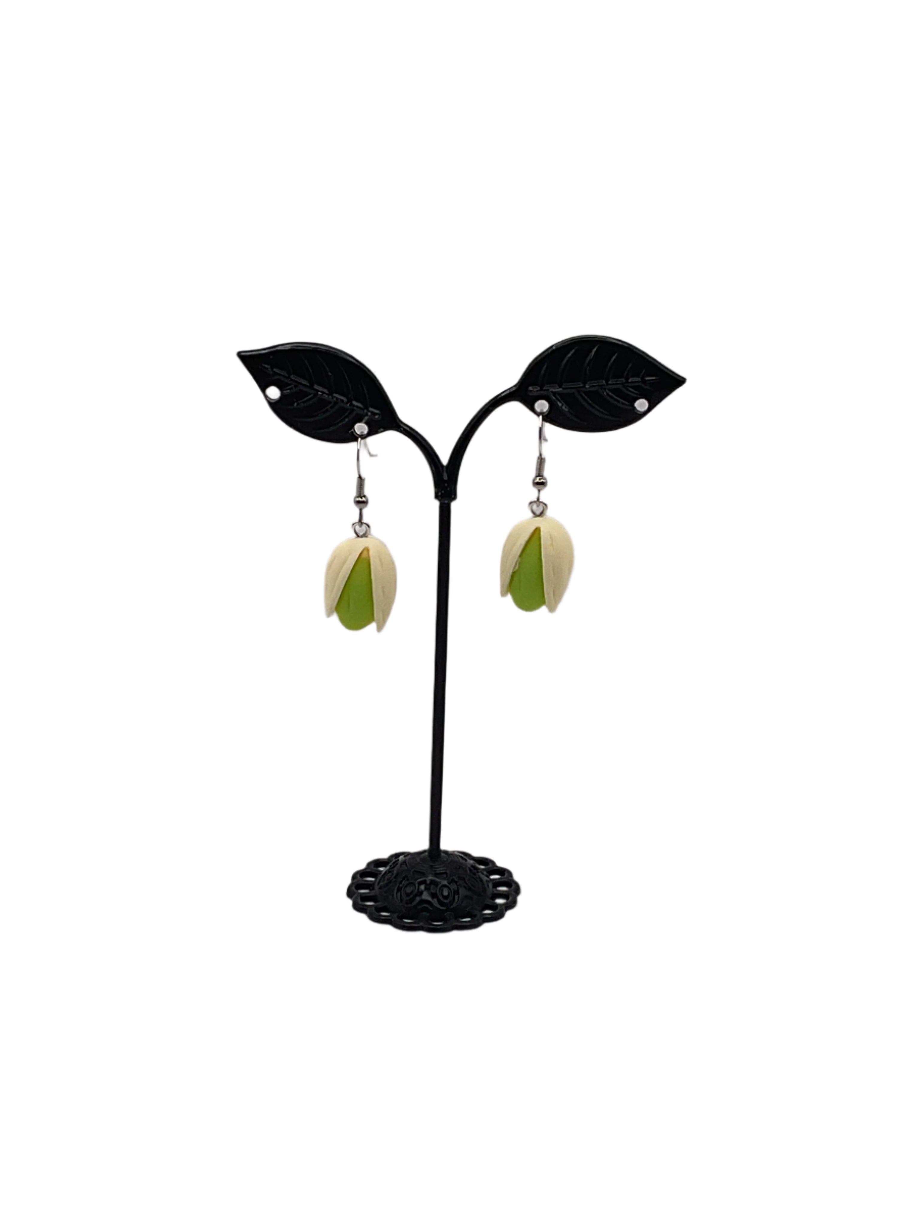 Pistachio Nut Earrings