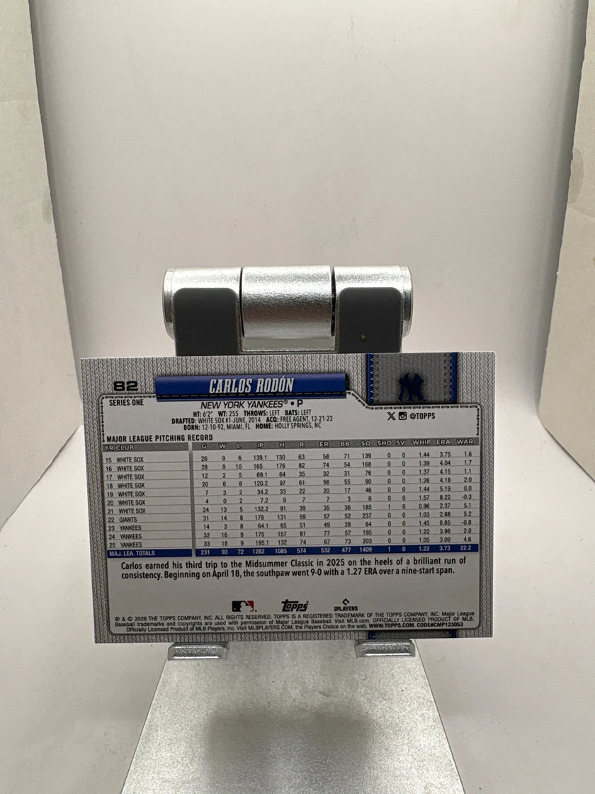Topps Carlos Rodon