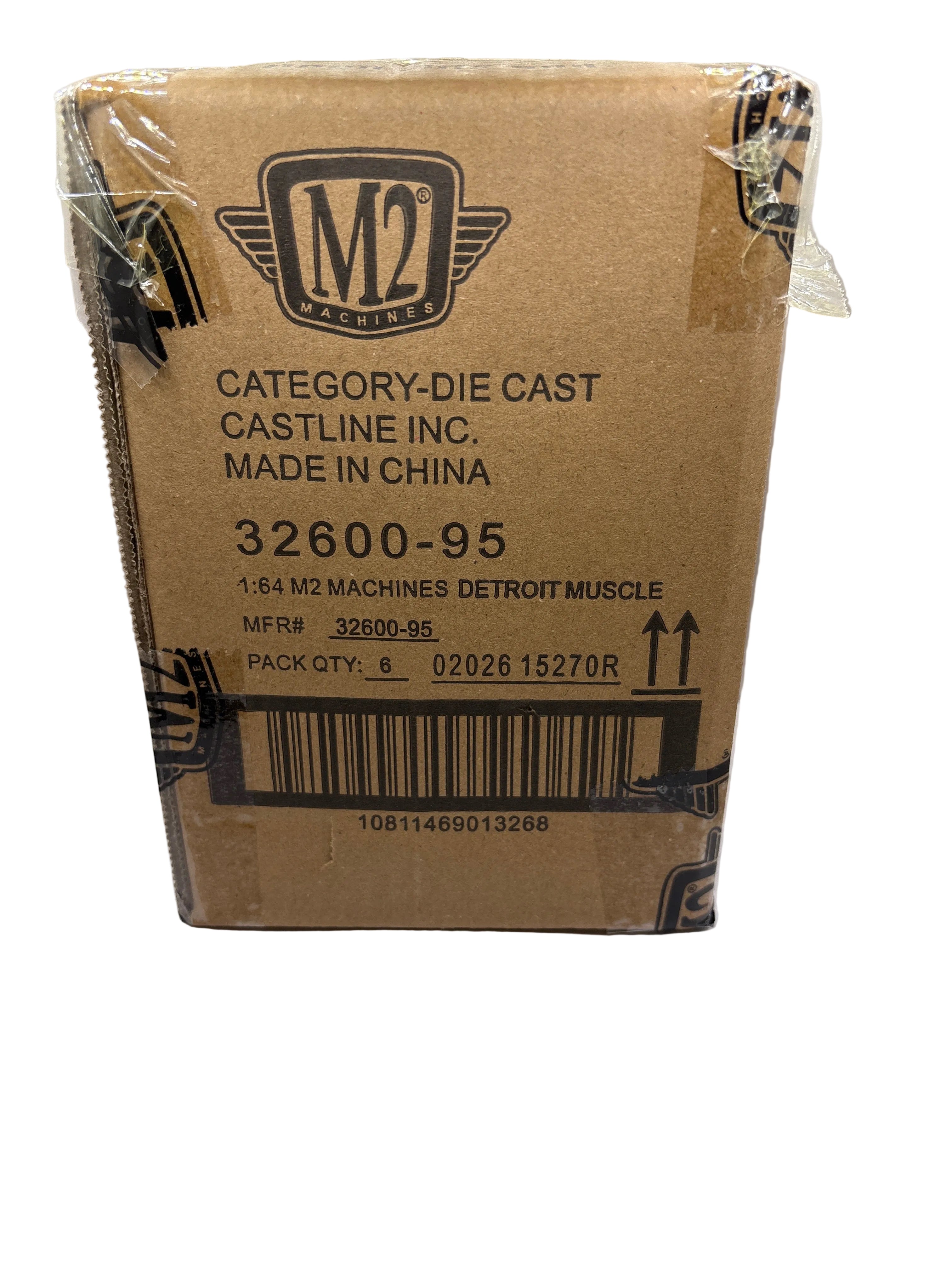 M2 Detroit Muscle Case Diecast multi color