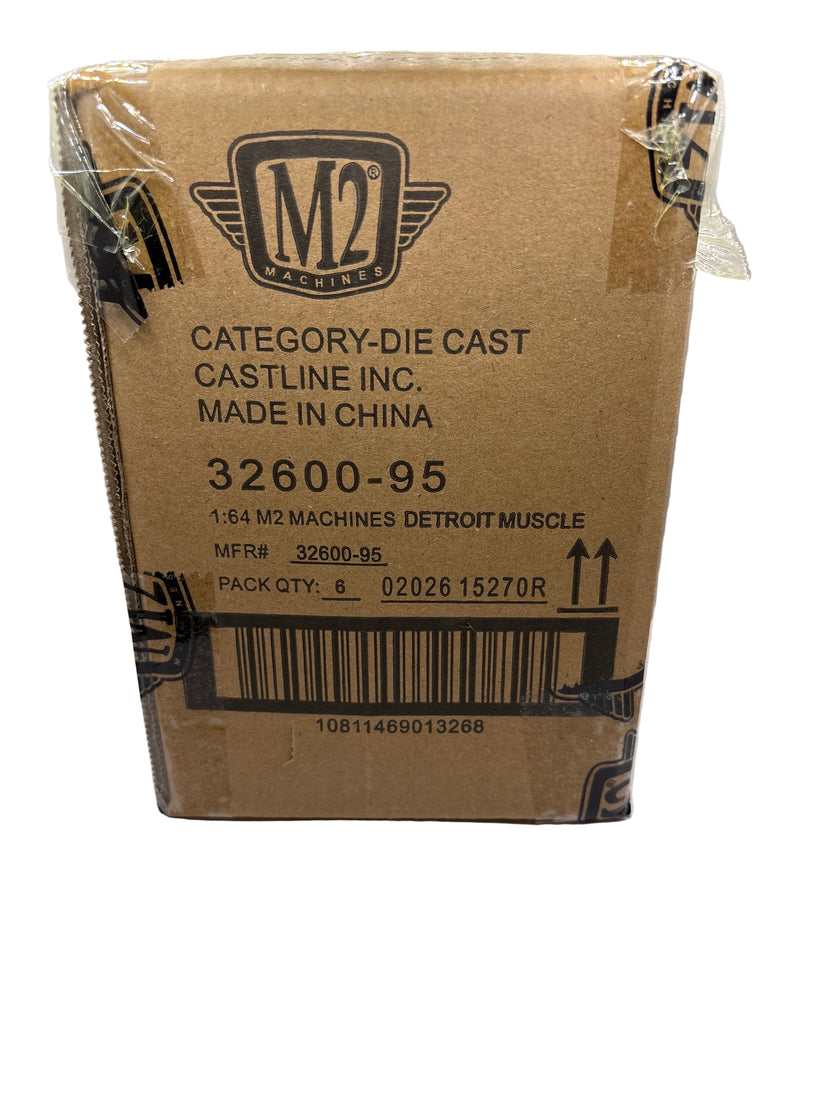 M2 Detroit Muscle Case Diecast multi color