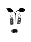 Cinder block earrings