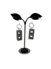Cinder block earrings