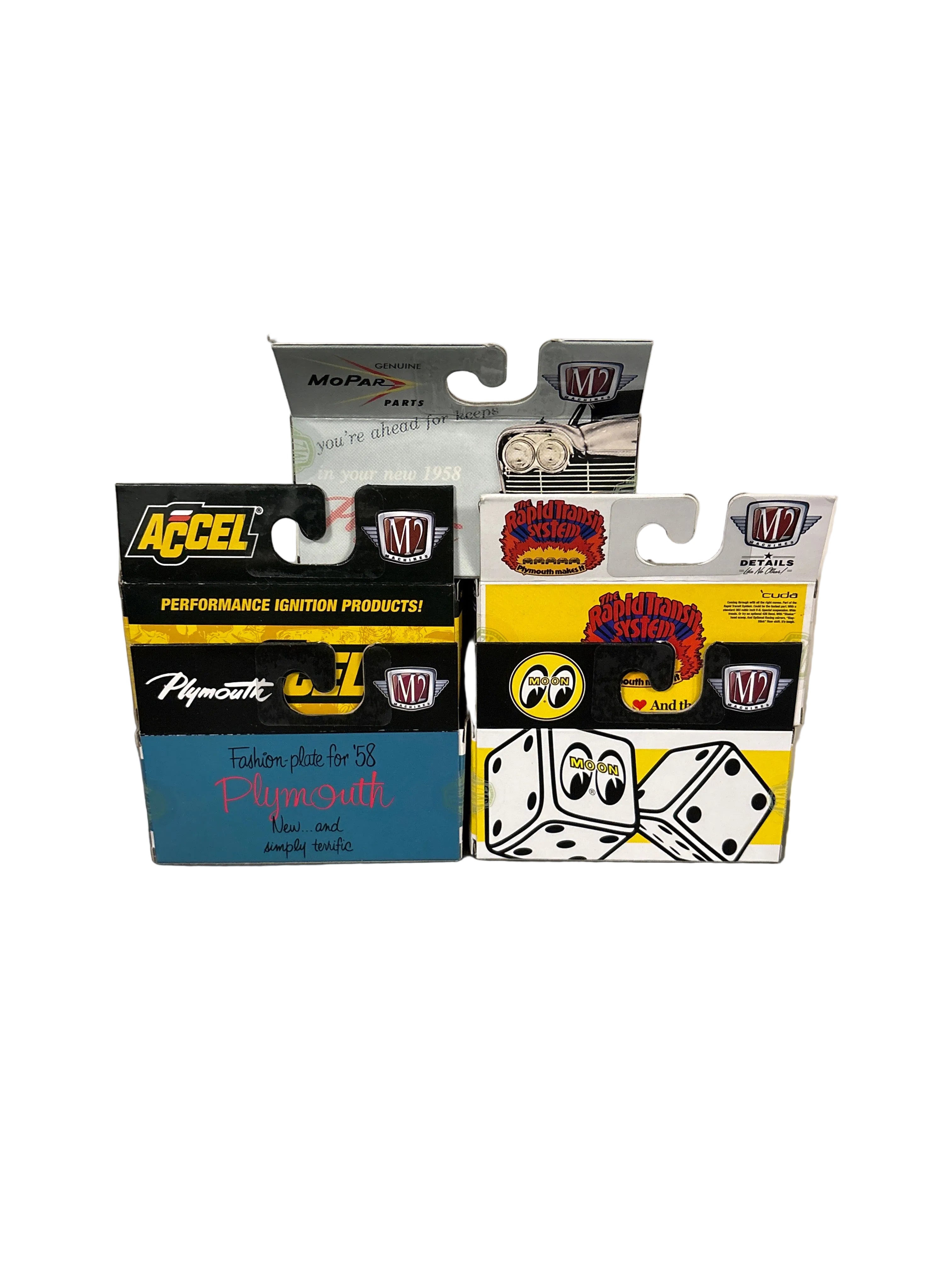 M2 Plymouth 5 Pack Diecast