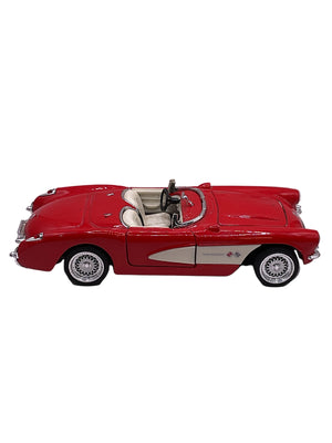 Sunnyside ‘57 Chevrolet Corvette Convertible Diecast Red