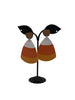 Candy Corn Earrings